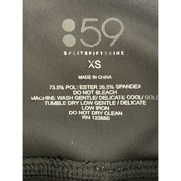 Splits59 Field Tight Womens Black Red White‎ Blue Colorblock Logo XS $110 - Picture 6 of 12